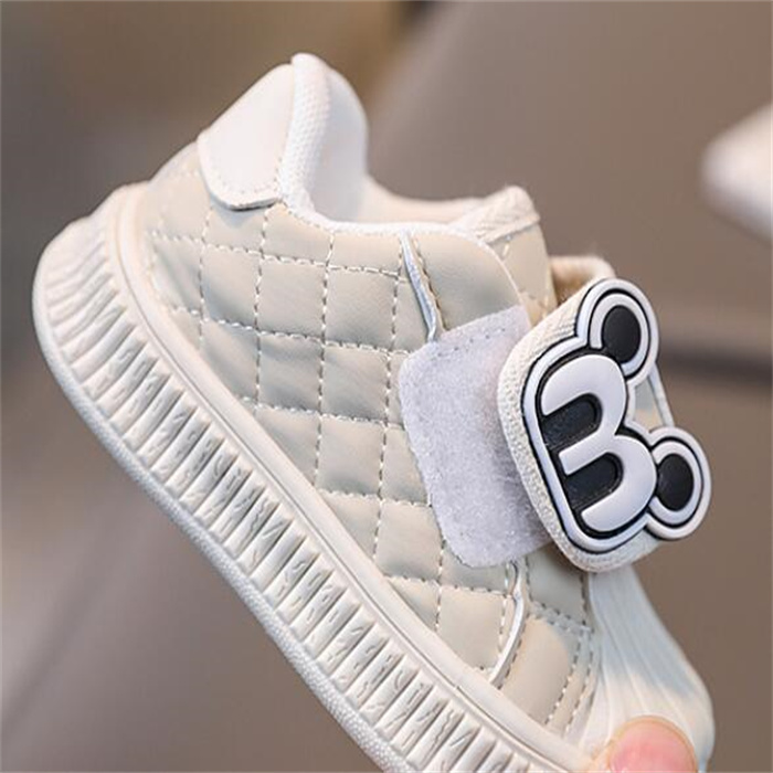 Cartoon Baby First Walkers Spring Autumn Children Athletic Shoe Leather Toddler Boys Girls Sneakers Cute Soft Sole Fashion Kids Sports Shoes