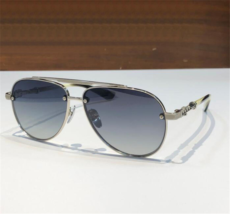 ビンテージファッションデザインサングラスビリーIIパイロットメタルフレームレトロ寛大なスタイル屋外UV400保護メガネ最高品質