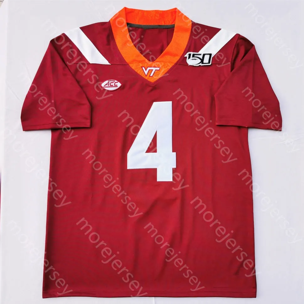 Custom Virginia Tech Hokies Football Jersey NCAA College Terrell Edmunds Edmunds Kyle Fuller Tyrod Taylor Wilson Hall Smith Holston Mitchell