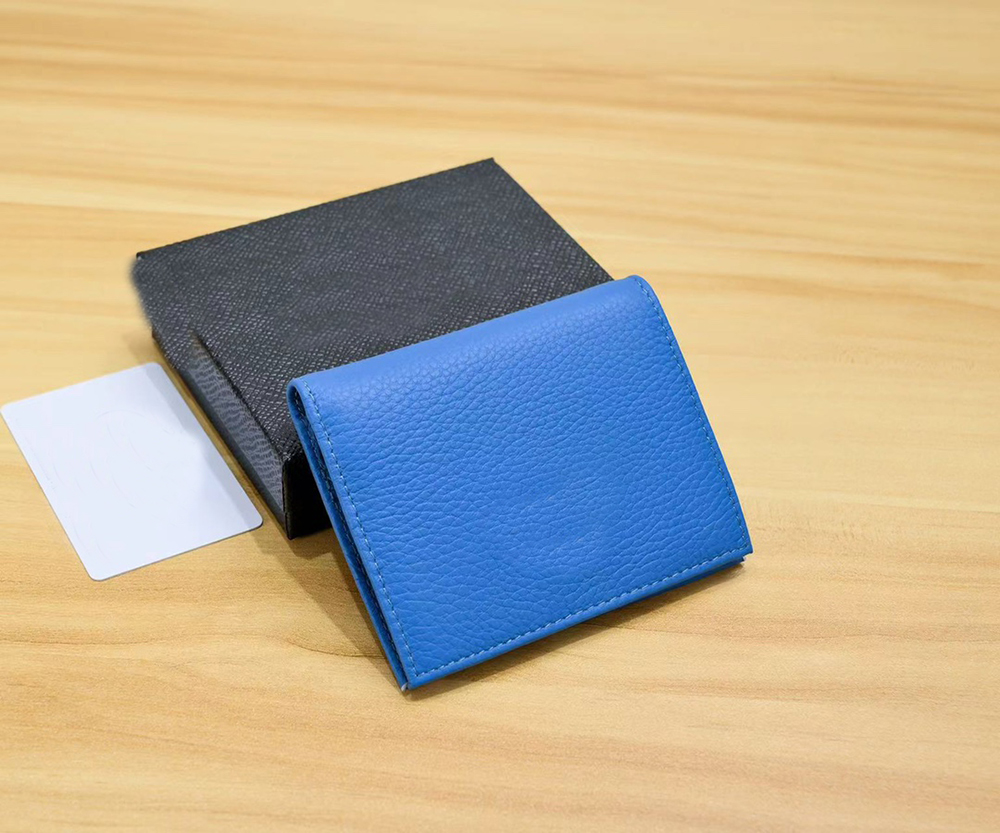 Kobiety portfel do przechowywania projektant mody Posiadacz karty kredytowej Multi-Card Moneta Torebka skórzana Pudełko Europejska i amerykańska popularna luksusowa mini portfel
