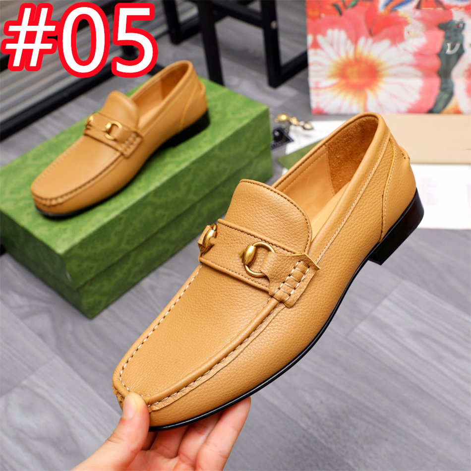 11Model Sapatos de vestido de luxo masculino Oxford Sapatos masculinos de couro genuíno