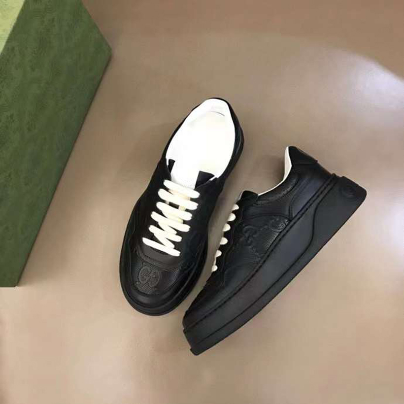 Homens famosos Mulheres Sapatos casuais tênis tênis Itália delicada tops baixos Black White Grid Leather Platforms Designer Breathable Fitness Running Treinadores Caixa EU 35-46