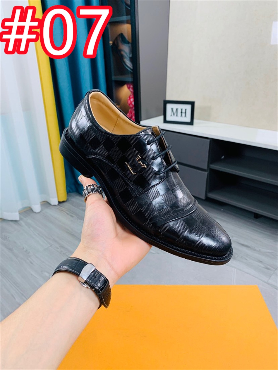 40Model Autunno classico maschile maschile scarpe da design in pelle con scarpe formali appuntite scarpe da sposa con tacco basso uomo zapatos hombre vestir