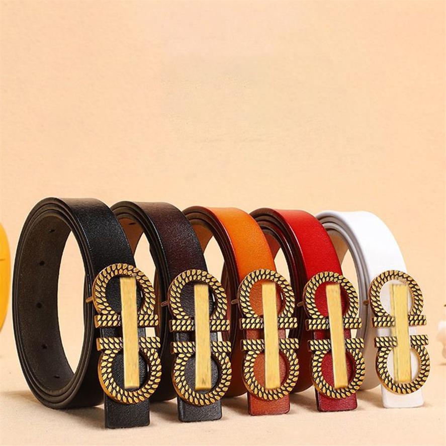 Designers Belt Luxurys bälten Letter Solid Color Trendy Business Metal Buckle Belt High Quality High-End Fashion Casual Mångsidig M3172