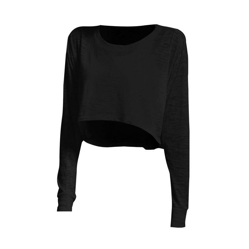 al Yoga Shirt Long Sleeve Womens Yoga Shirts Clothes Crop Top al Fitness YC104