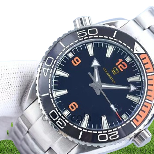 Роскошные суперкачественные часы Watch Factory Classic Series 42mm 45mm 600m Ceramic Asia Cal8500 Движение автоматические мужские часы 2678184