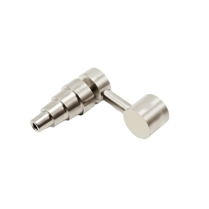 2 stile Universal Gr2 Gr2 Titanium Bildo a cupola senza cuccioli Banger Banger Nails 18mm 14mm 10mm maschio femmina 6 in 1 le piattaforme di tacca del giardino bong di vetro