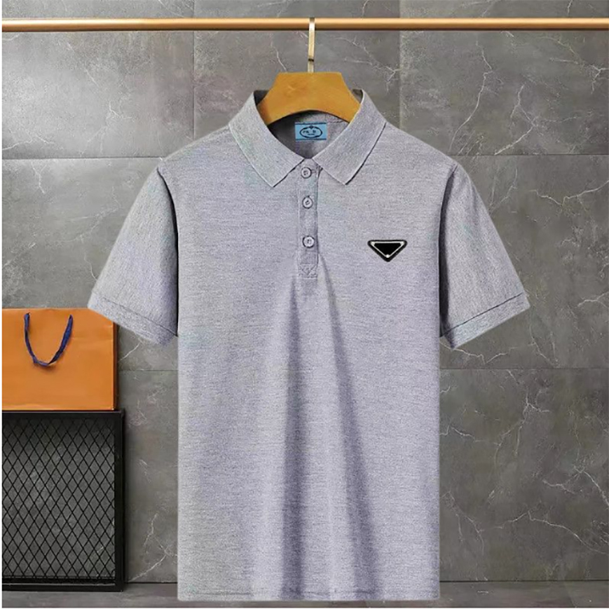 2024 Letnie koszulki polo Polos z krótkim rękawem litera Top Lose Polo Men Tees Causal Designer for Man Ubrania