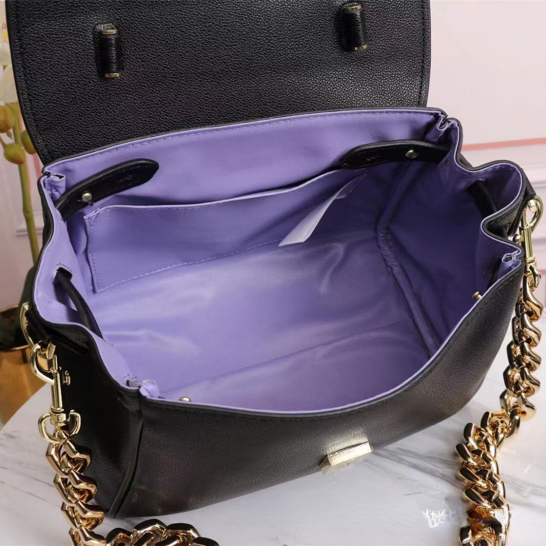 Women Designer Bags High Quality New Fashion Ve Leather Top Layer Cowhide Crossbody Bag European and American Style Handbag Bag