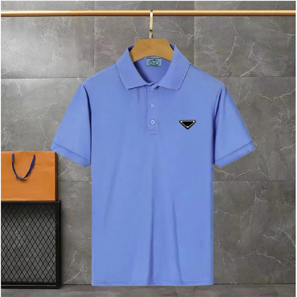 2024 Letnie koszulki polo Polos z krótkim rękawem litera Top Lose Polo Men Tees Causal Designer for Man Ubrania