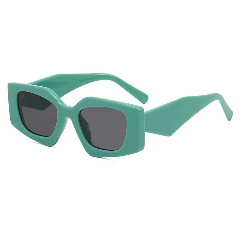 Модные солнцезащитные очки, дизайнерские мужские и женские солнцезащитные очки для мужчин и женщин, брендовые очки унисекс, пляжные поляризационные солнцезащитные очки UV400, черный, зеленый, белый цвет Eyeg248h