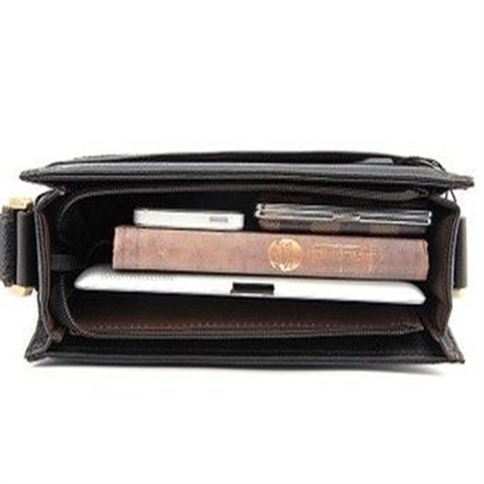 - Brand new men's PU leather Business briefcase top qualtiy men's shoulder bag sell at factory 174M