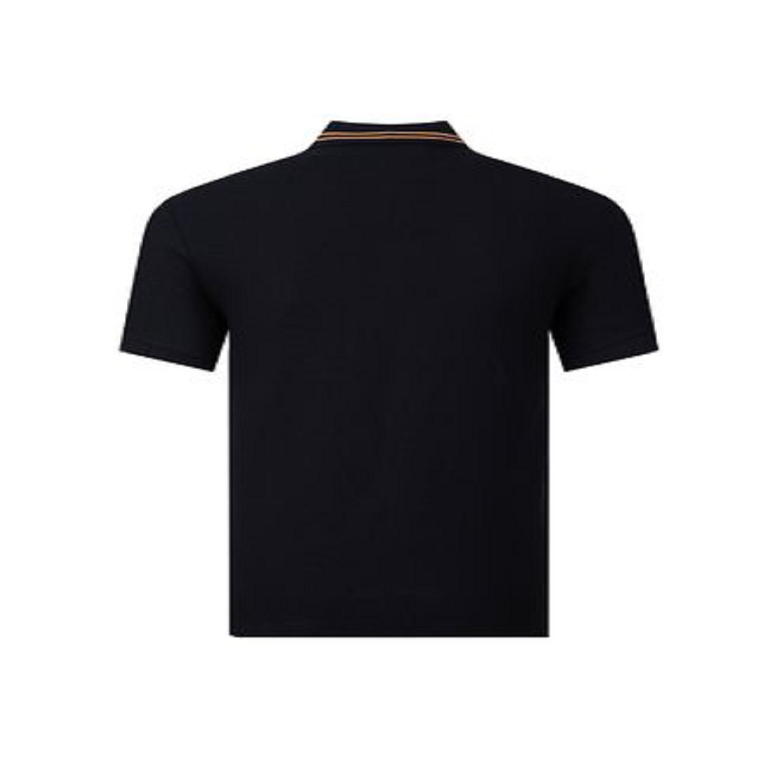 Camiseta de grife de camiseta masculina camisa pólo verão novo respirável luxo colarinho de pólo de luxo para esportes esportivos de corrida externa camisa de mangas curtas de mangas curtas