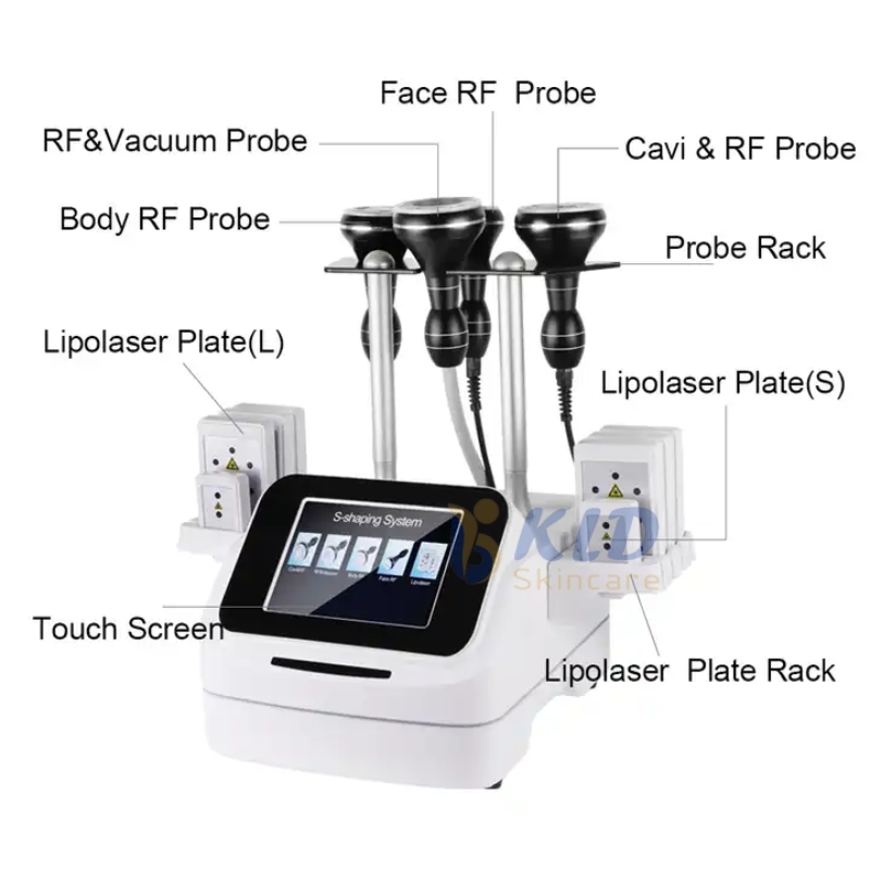 New generation fat loss 5 in 1 Cavitation rf lipo laser slimming machine price