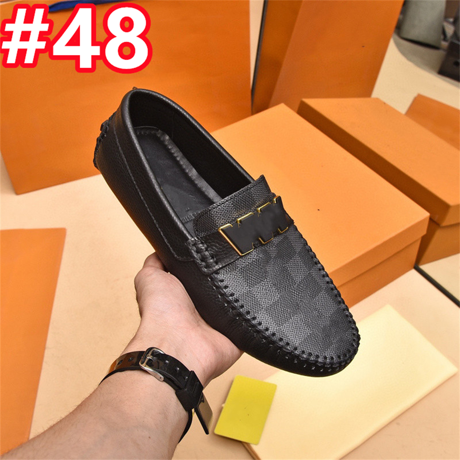 260modell italiensk lyxman loafers sko slip på munk rem mix färg svart designer män casual skor klänning kontor affär bröllop äkta läderskor
