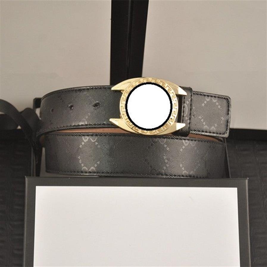 Hombres Diseñadores Cinturones Moda Diseño clásico Cinturones Cinturón de cuero genuino Para mujer Para hombre Carta informal Suave Hebilla grande Ceinture Ancho 3253s