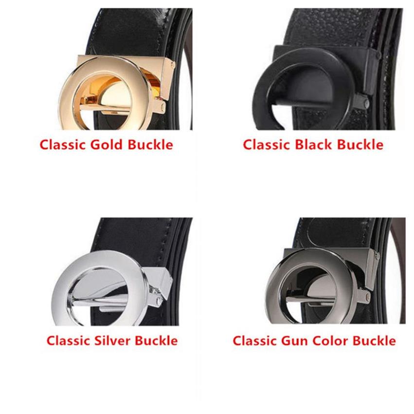 Luxury Belt Designer Belt Menwomen Leather Belt Classic Letters Buckle Top Quality Double Sided Color Business Men's Belt W299X