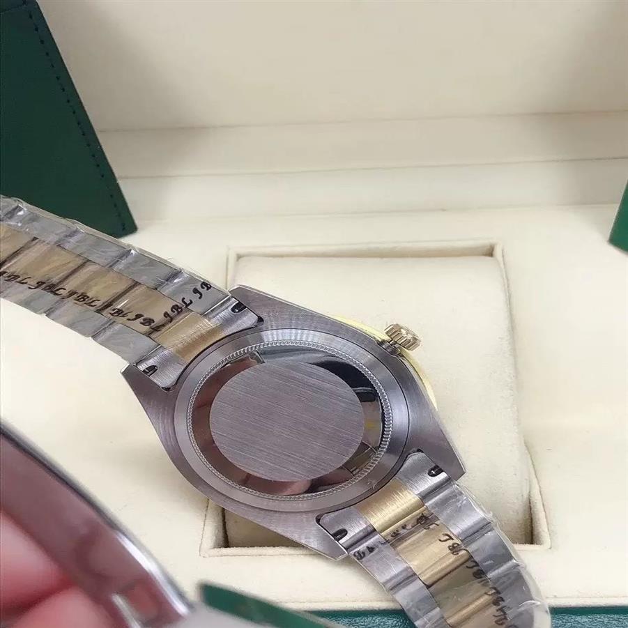 5 Style zegarek męski 44 mm 2813 Automatyczne zegarki Big Diamond Rame Stal nierdzewna mechaniczna mechaniczna zegarek
