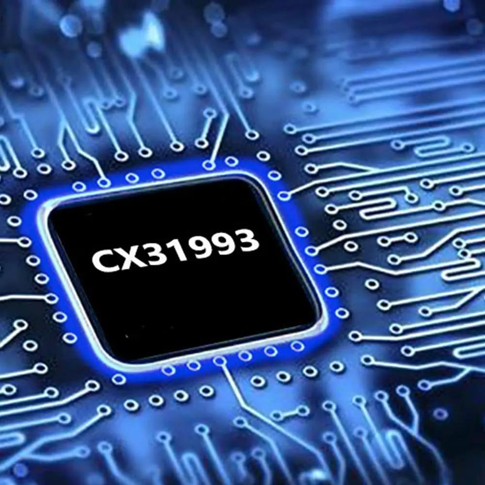 Mixer CX31993 Typ C till 3,5 mm DAC -hörlurarförstärkare CX31993 Chip Decoding DAC Audio Decoding Cable för Android Win10 Telefonsamtal
