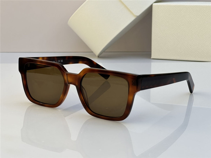 Nya modedesign solglasögon 03ZS Classic Square Frame Lätt att bära enkel och populär stil mångsidig utomhus UV400 -skyddsglasögon