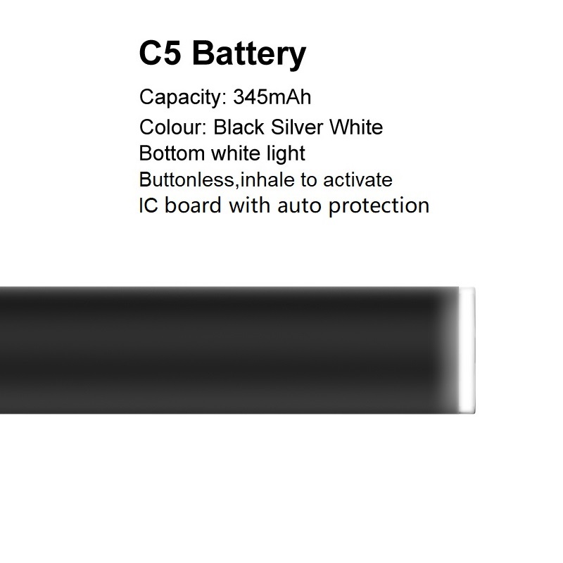 Batteries de vapoteur d'usine Batterie Imini 510 Batterie 345 mah pour cartouches de vapeur Batterie à filetage 510 pour stylos vape Chariots Livraison gratuite en Belgique Danemark Suède Espagne