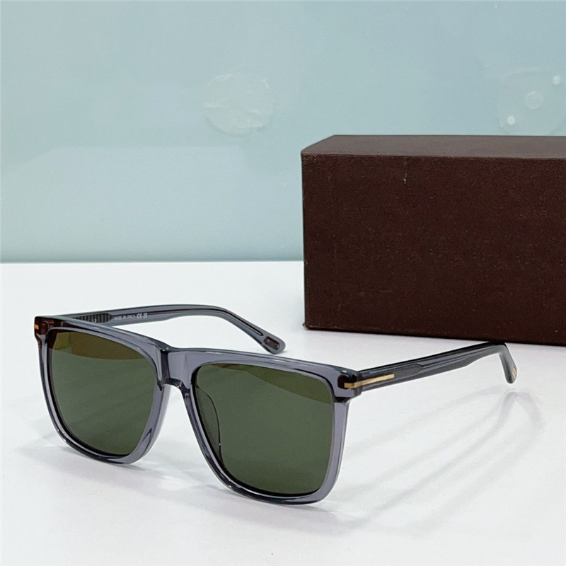 Neues Modedesign, quadratische Sonnenbrille 0835, klassische Form, Acetatrahmen, einfacher und beliebter Stil, vielseitige UV400-Schutzbrille für den Außenbereich