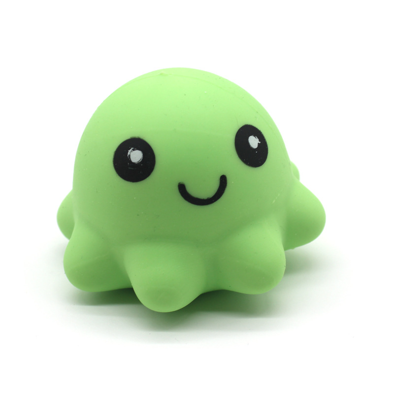 Hot Selling Soft Cute Octopus Squish Balls Squishy Stress Relief Toys for Children and Adults