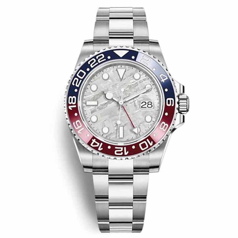 Luxury Mens Watch automatic movement sapphire glass stainless steel jubilant bracelet evening glow mens wristwatch277G