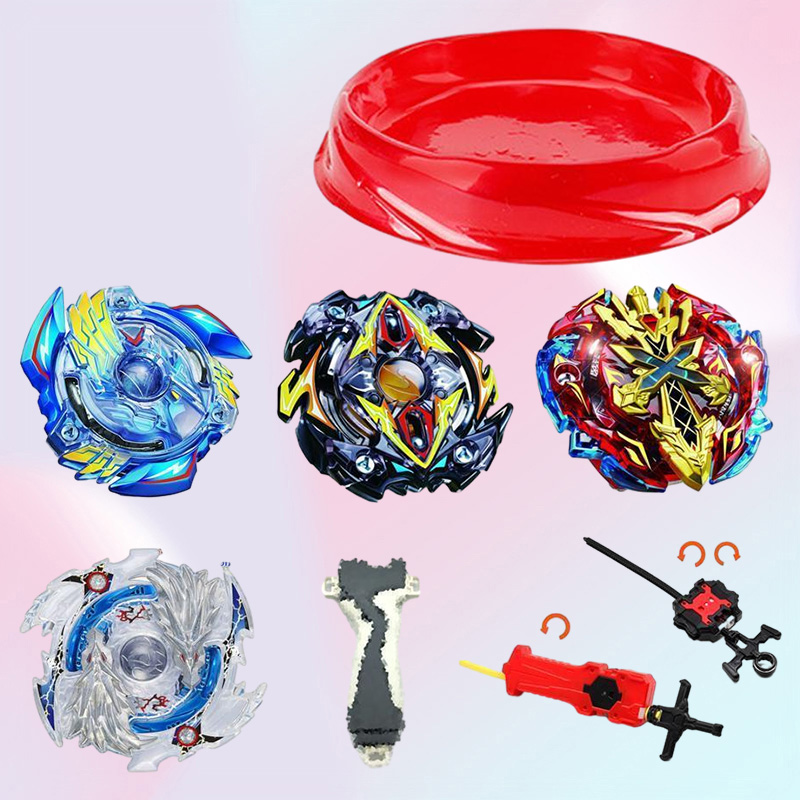 Tops Set Launchers B142 Beyblade Arena Metal Fight Bey Blade Metal Burst Bayblade Stadium Gift Classic Toy Y2007032769470