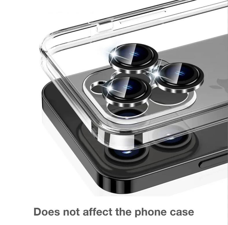 Neue Metall gehärtetes Glas Kamera Objektiv Abdeckung Displayschutzfolie für iPhone 15 Pro Max 14 Plus 13 Schutz 15Pro 14Pro