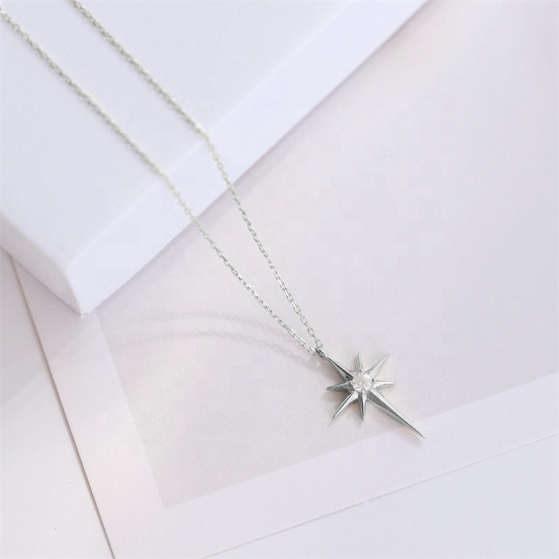 Trendy Gold Color Star Necklace For Women Party Gift Jewelry