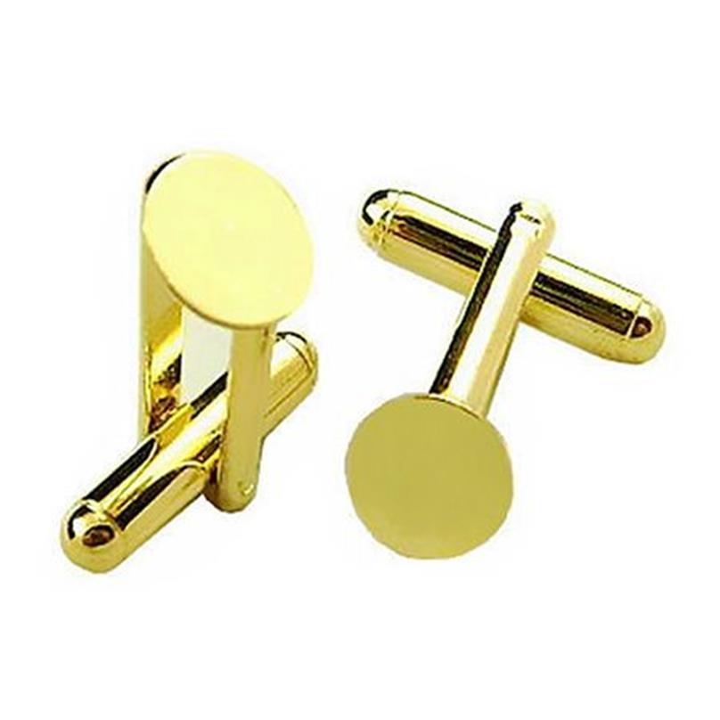 Beadsnice Jewelry Insuredings Brass Cufflink Blanks Base Diameter 10mm Men Cuff Link Inkends Whole ID 47432564