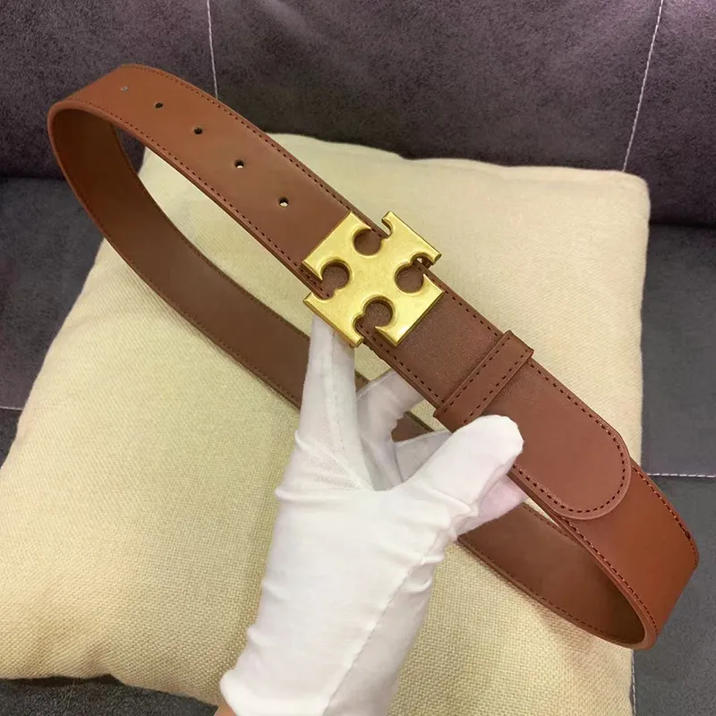 designer belt men belts for women designer ceinture luxe Leather Fashion Accessories Luxury Letter Waistband Big Gold Buckle High Quality Casual Business strap