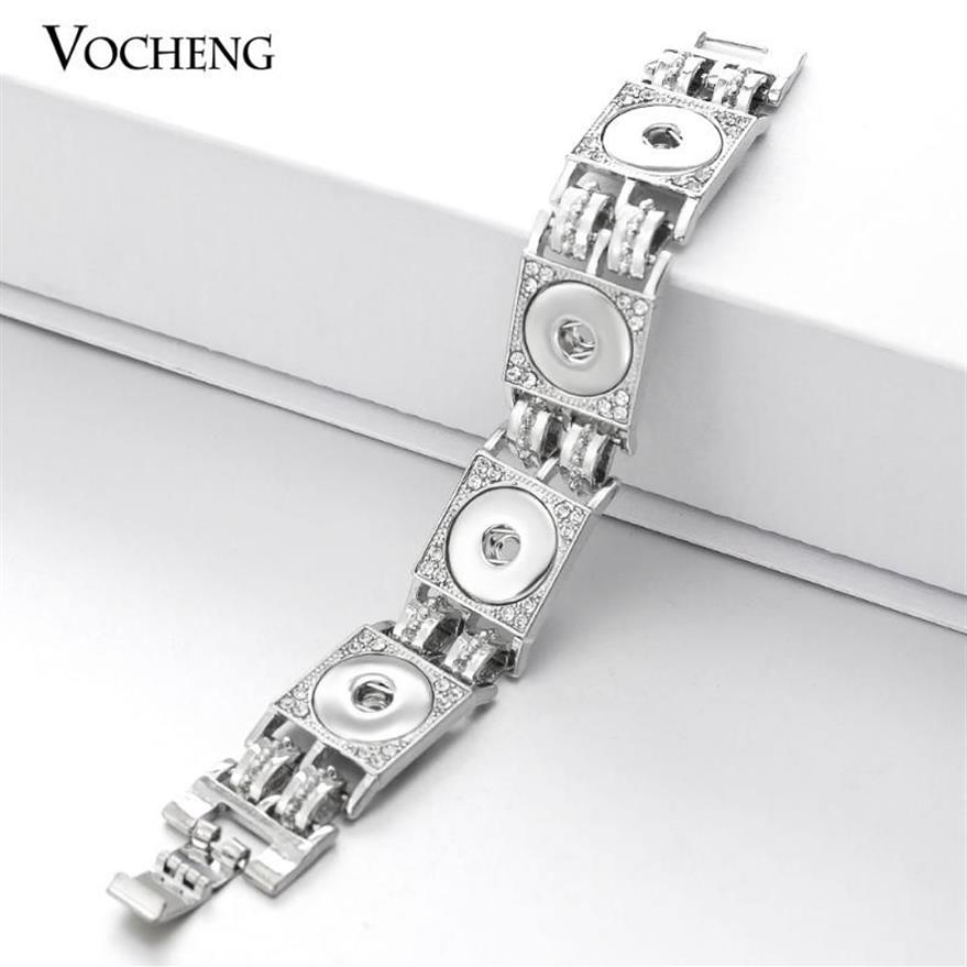 Vocheng Ginger Snap Button Jewelry Interchangeable Bangle 18mm Snap Button Charms Bracelet Vb-074243a