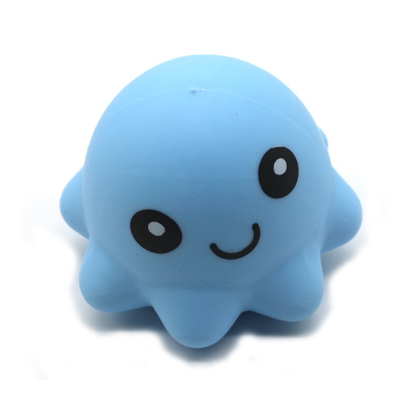 Heißer Verkauf weiche süße Octopus Squish Balls Squishy Stress Relief Spielzeug für Kinder und Erwachsene