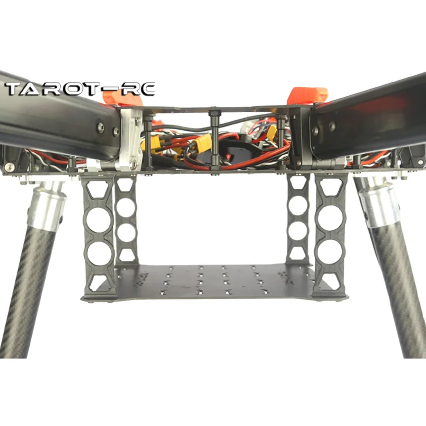 Tarot-Rc TL8X026 placa colgante de 88mm/tablero de batería pieza de Metal colgante inferior para espaciado de agujeros tablero de 14mm/accesorios para drones Rc
