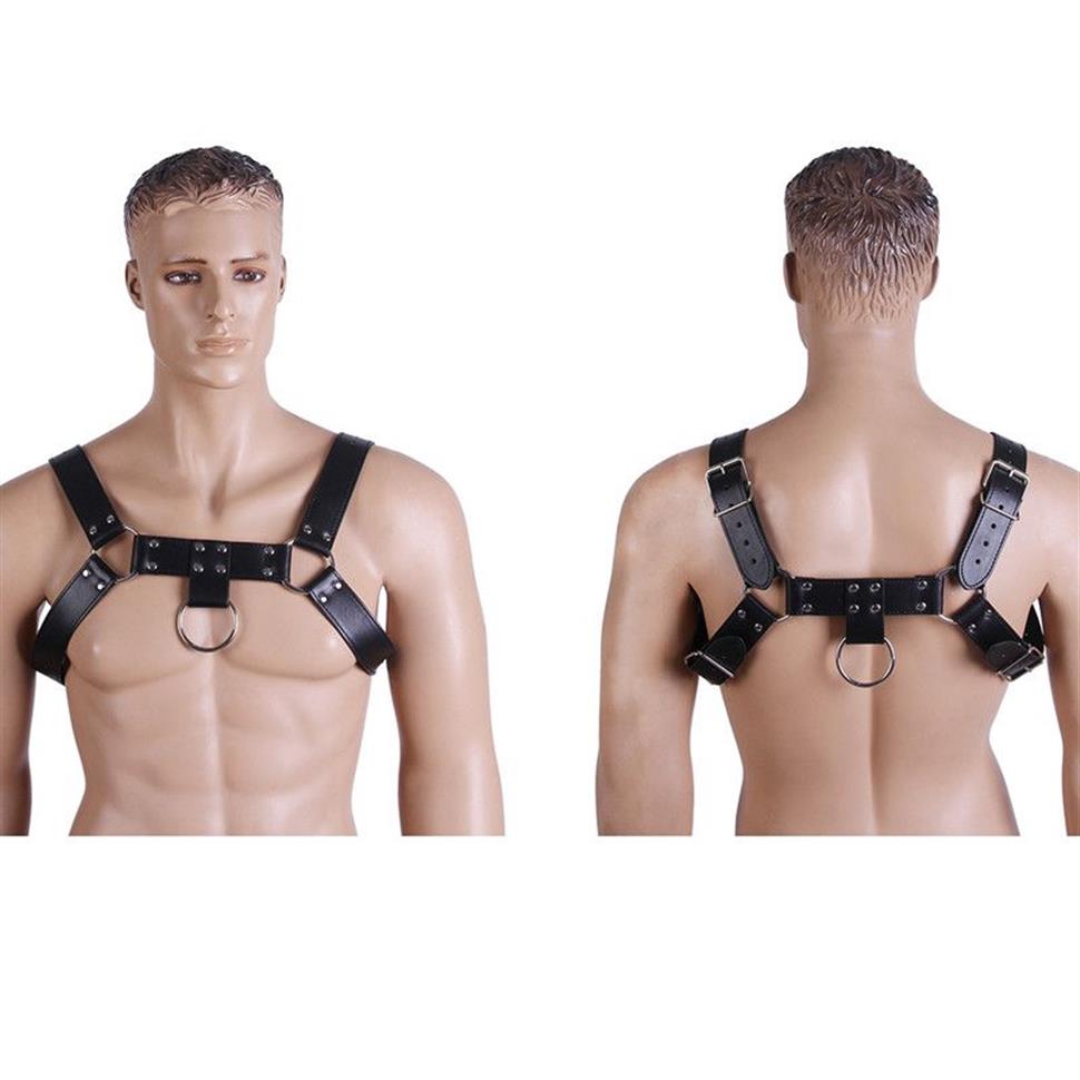 Nowe seksowne kobiety mężczyźni skórzane pasy Slim Body Bondage Cage Rzeźbienie Modna Punk Uprząż Paski Talii Szelki