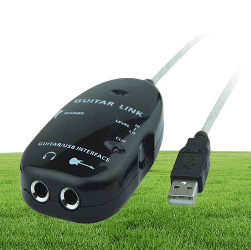 o Gitaareffectpedaal Gitaar naar USB Interface Link Kabel PCMAC Opname Record met CD Driver Gitaaronderdelen accessoires4328155
