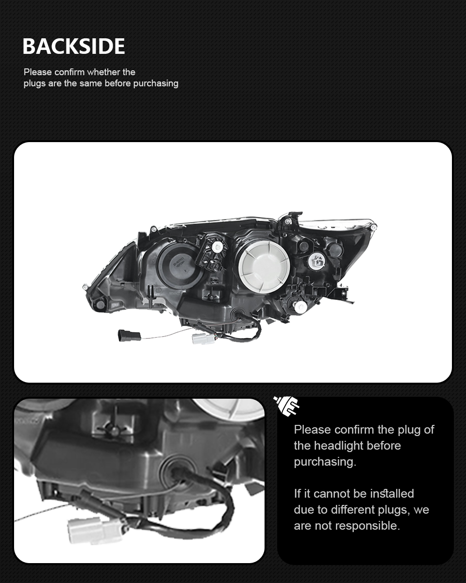 Reflektor samochodu DRL Daytime Light do Lexus ES ES300 ES250 LED Refligh