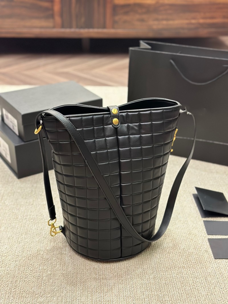 Versatile bucket bag women Fashion Shopping Satchels Drawstring handbags genuine leather wallet briefcase crossbody messenger bags totes Luxury purses backpack