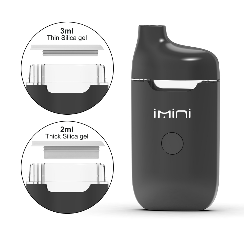 Imini 2ml 3ml Empty Disposable Vape Starter Kits 2.0ml 3.0ml E Cig Pods 600 Puff Bar Cartridge Rechargeable Preheat Vaporizer Pen in USA UK Canada Germany Jp for Thick Oil