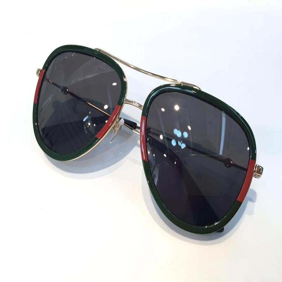 occhiali da sole firmati di lusso donna 0062 occhiali da vista classici con montatura in metallo stile moda estiva Occhiali di alta qualità Protezione UV L268E