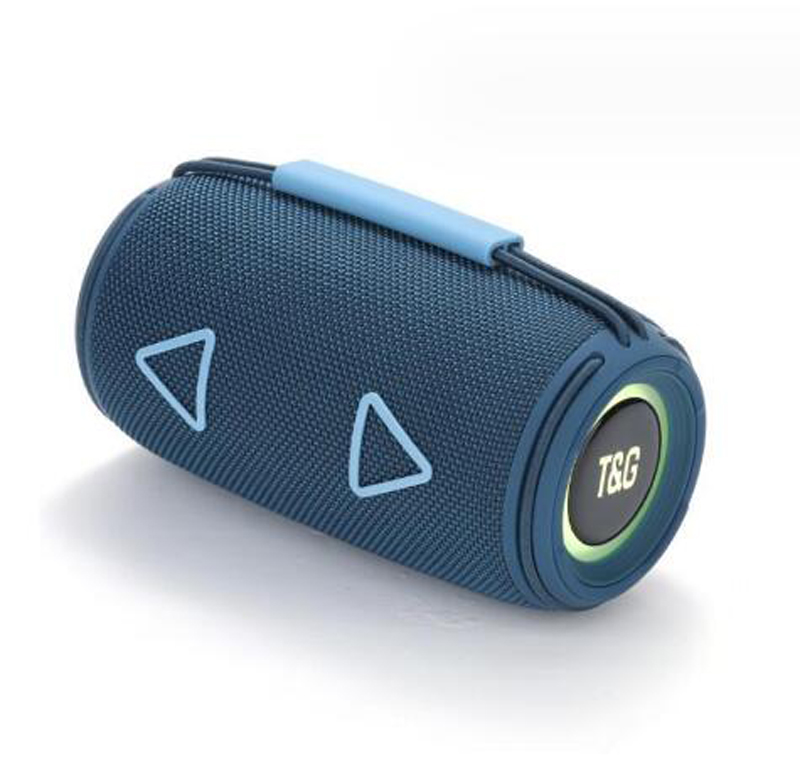 TG TG657 PORTABLE Högtalare Trådlös Bluetooth-högtalare Kraftfulla hög utomhusbas Hifi TF FM AUX TWS Radio TG-657 Mini Subwoofer Högtalare med RGB LED-ljus