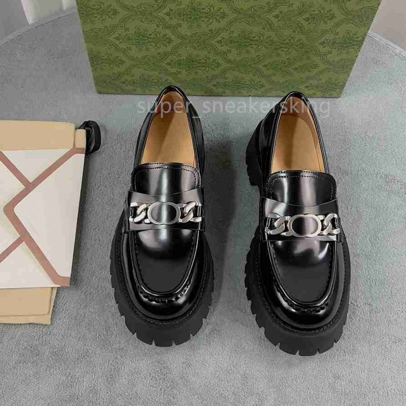 Men Women brand loafers designer dress shoes autumn celebrity with bee small leather shoes loafer platform Sneakers luxury high quality genuine leather Size 35-46