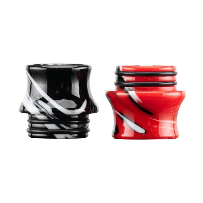 Résine époxy à large alésage 810 Drip Tips Support d'accessoires pour fumer TFV8 TFV12 Embouchure de vapeur en peau de serpent pour 810 fils TFV 8 12 Big Baby Smok Sub Ohm Atomiseurs de réservoir