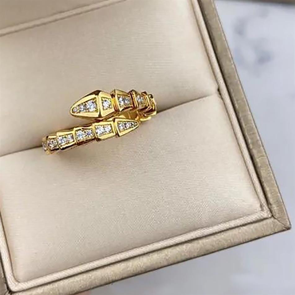 Кольцо Desingers для мужчин и женщин, ширина и узкая версия, роскошные открытые кольца, легко деформируемые, женские, серебряные, со змеиным покрытием, легкая кость, полный D270L