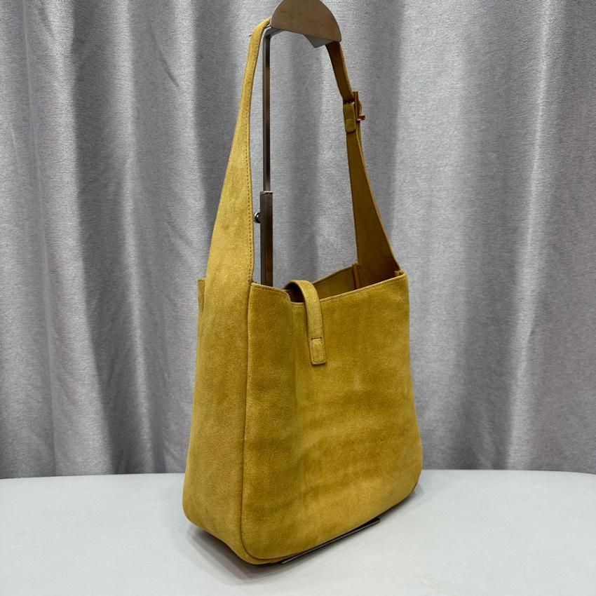 Designer saco macio camurça le5a7 hobo saco grande couro real luxo mulheres sacos de ombro moda capacidade commuter sacola para mulheres bolsa de alta qualidade brownbag
