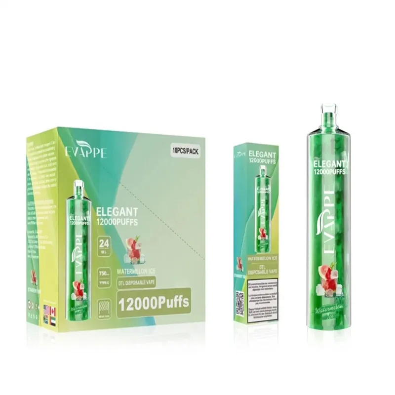 Evappe original Elegant 12000 Puffs Vaper Electronic Cigarette Wholesale I Vape Vozol Star 0% 2% 5% Nicotine Dlitor Vapes Elf Crystal Jnr Shisha E Cig