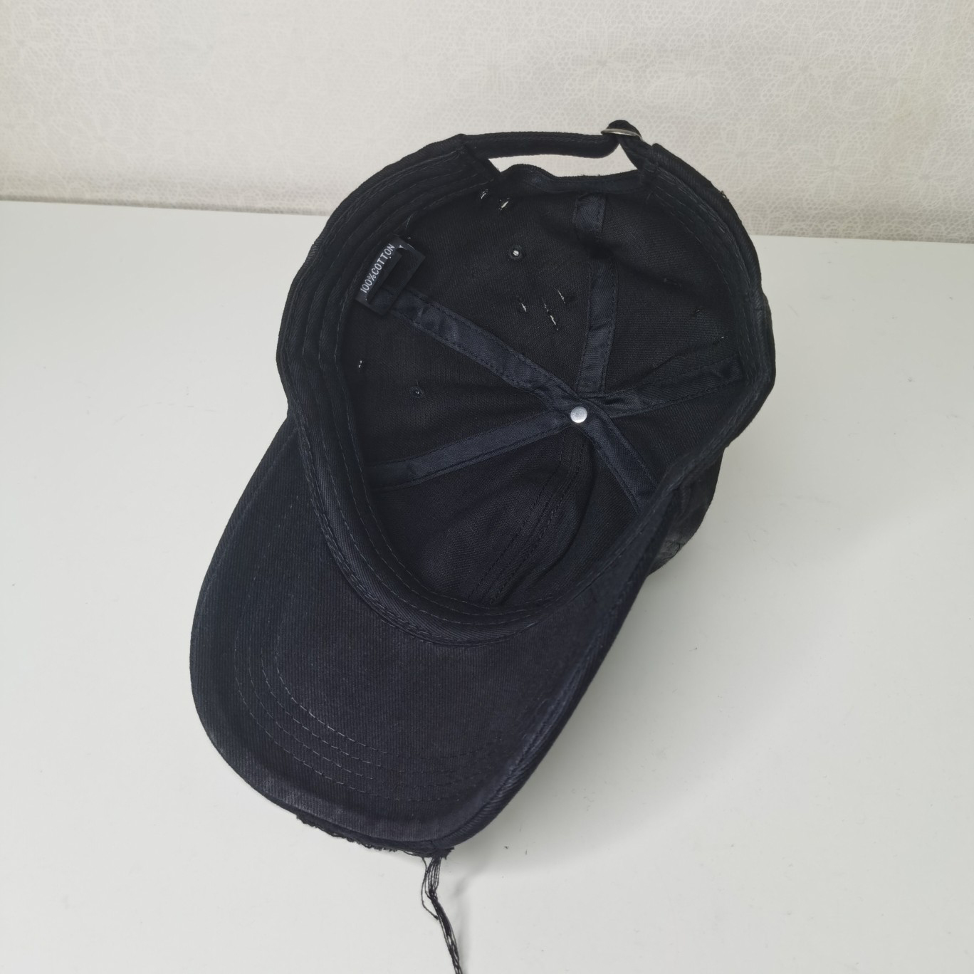 Cap designer cap luxury designer hat washed hole baseball cap fashion casual hat men and women trend wear