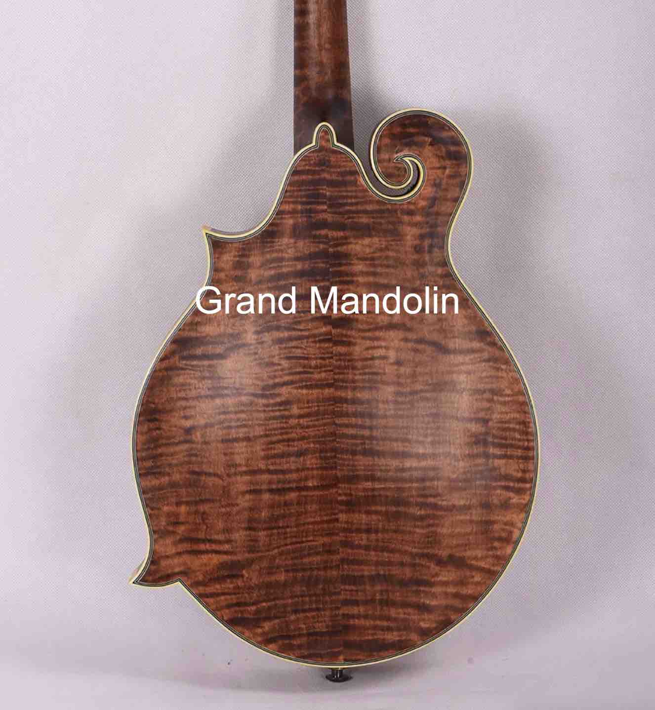 مخصص مصنوع يدويًا من طراز Mandolin Solid Top and Maple الخلفي المقبول قبول خدمة OEM